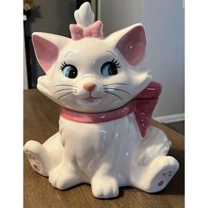 Disney The Aristocats Marie Cat Cookie Jar IN HAND - Ready to Ship